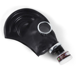 Men Army Masque à gaz Breath Game Noir